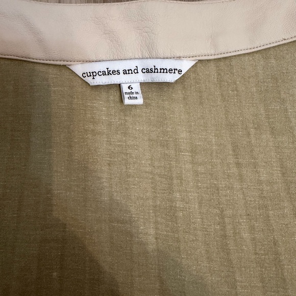 cupcakes & cashmere Size 6 Cream A-Line Skirt - Picture 9 of 15